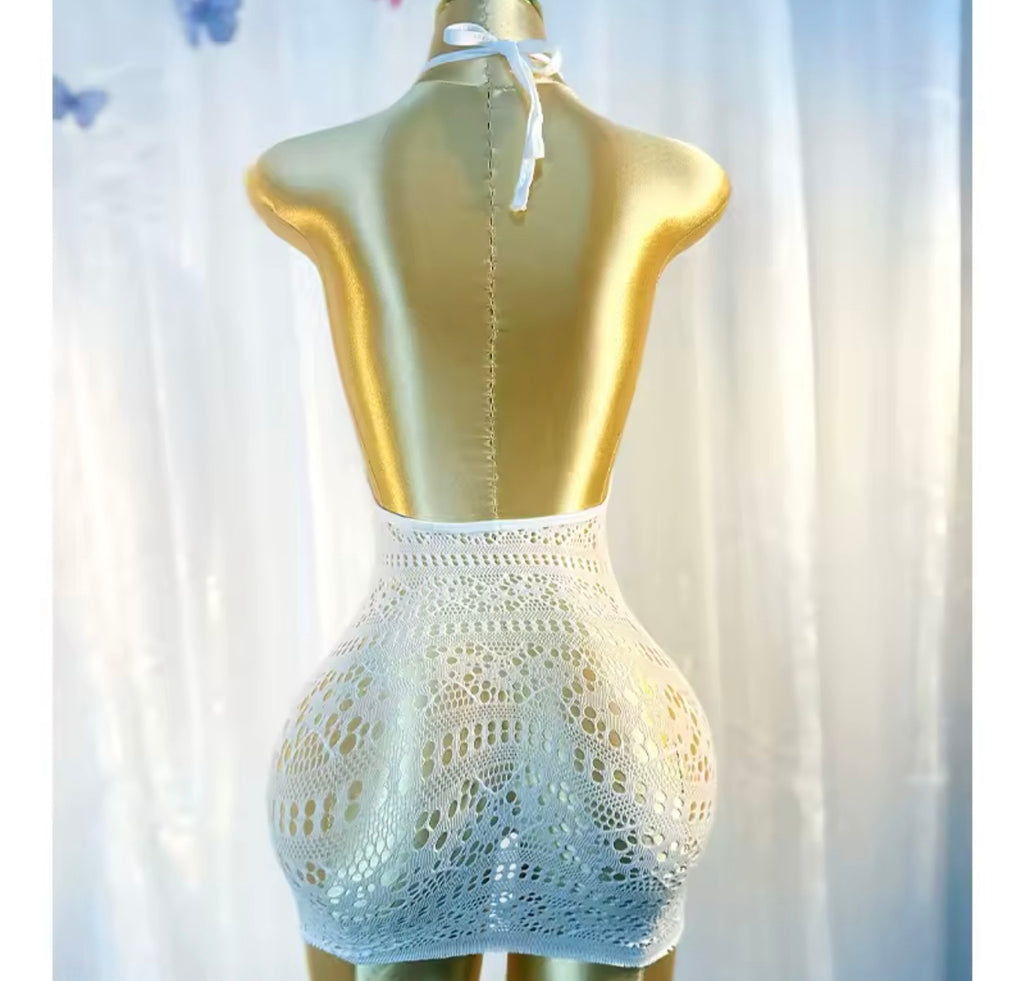 Mesh Mini Dress