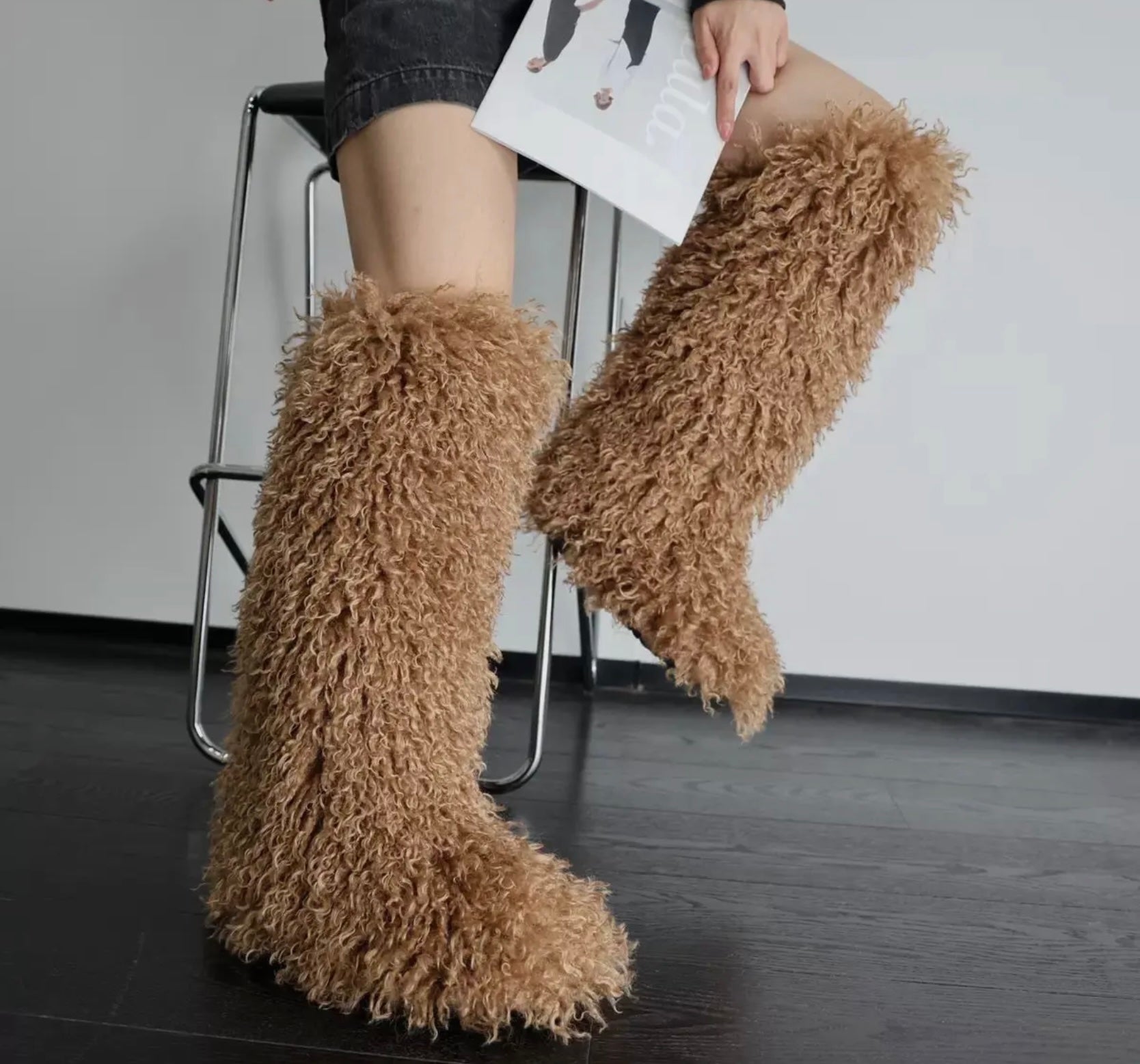 Fluffy Boots