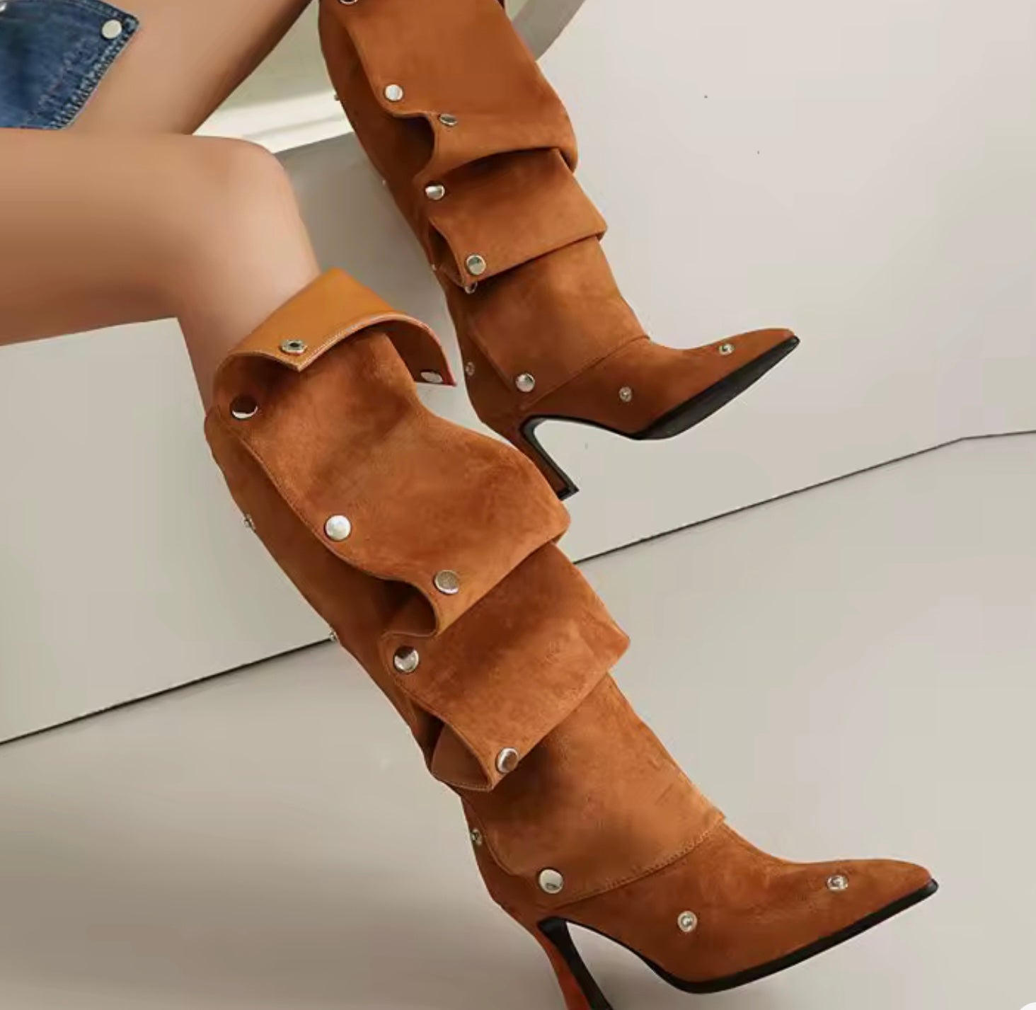 Light Brown Boots