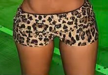 Leopard Shorts