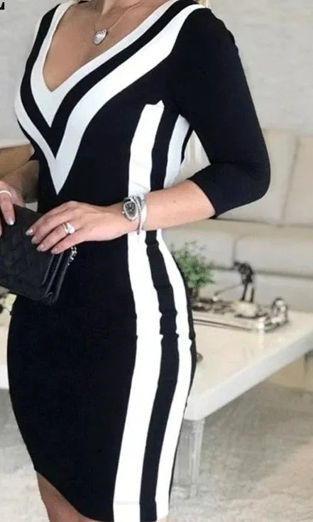 Black n White Dress