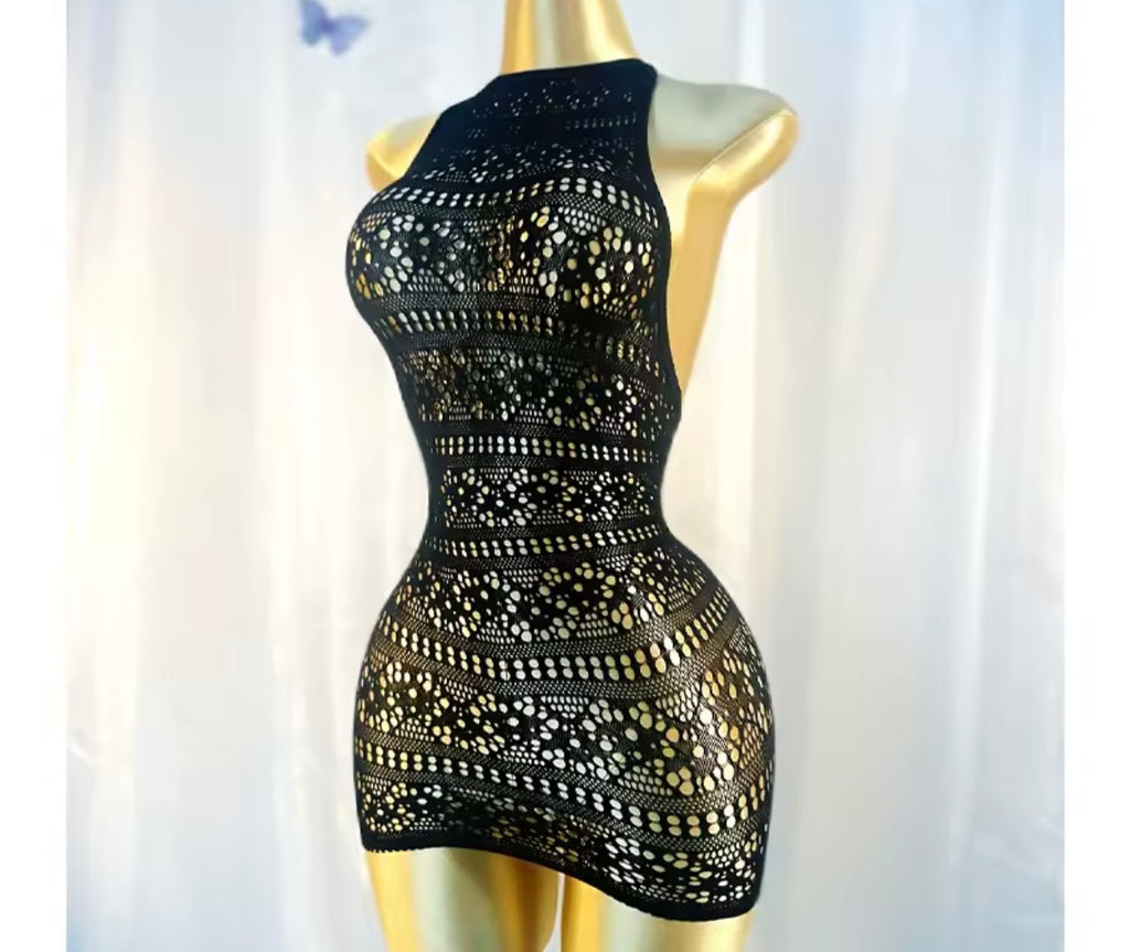 Mesh Mini Dress