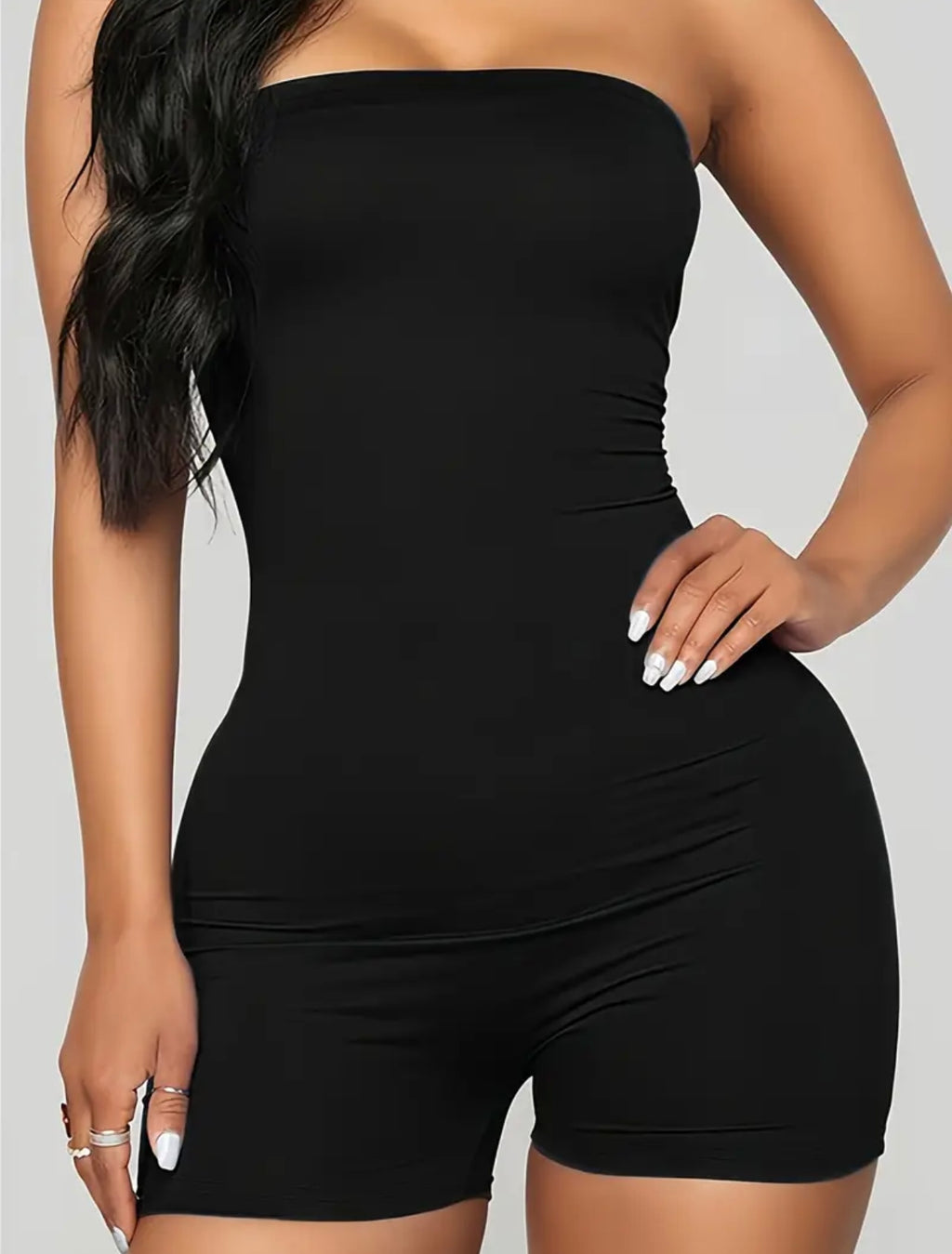 🖤 Snatched Tube Romper 🖤