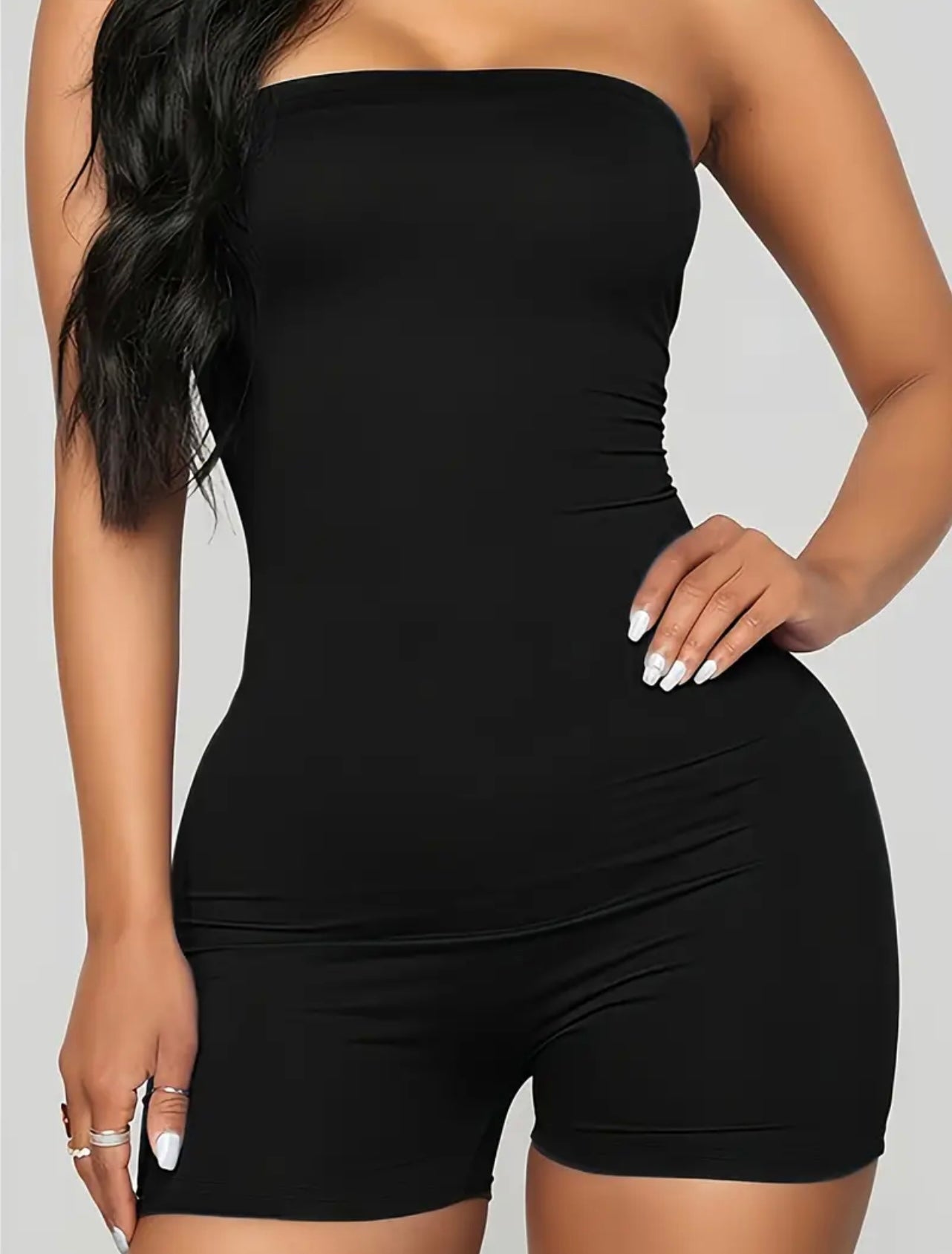 🖤 Snatched Tube Romper 🖤