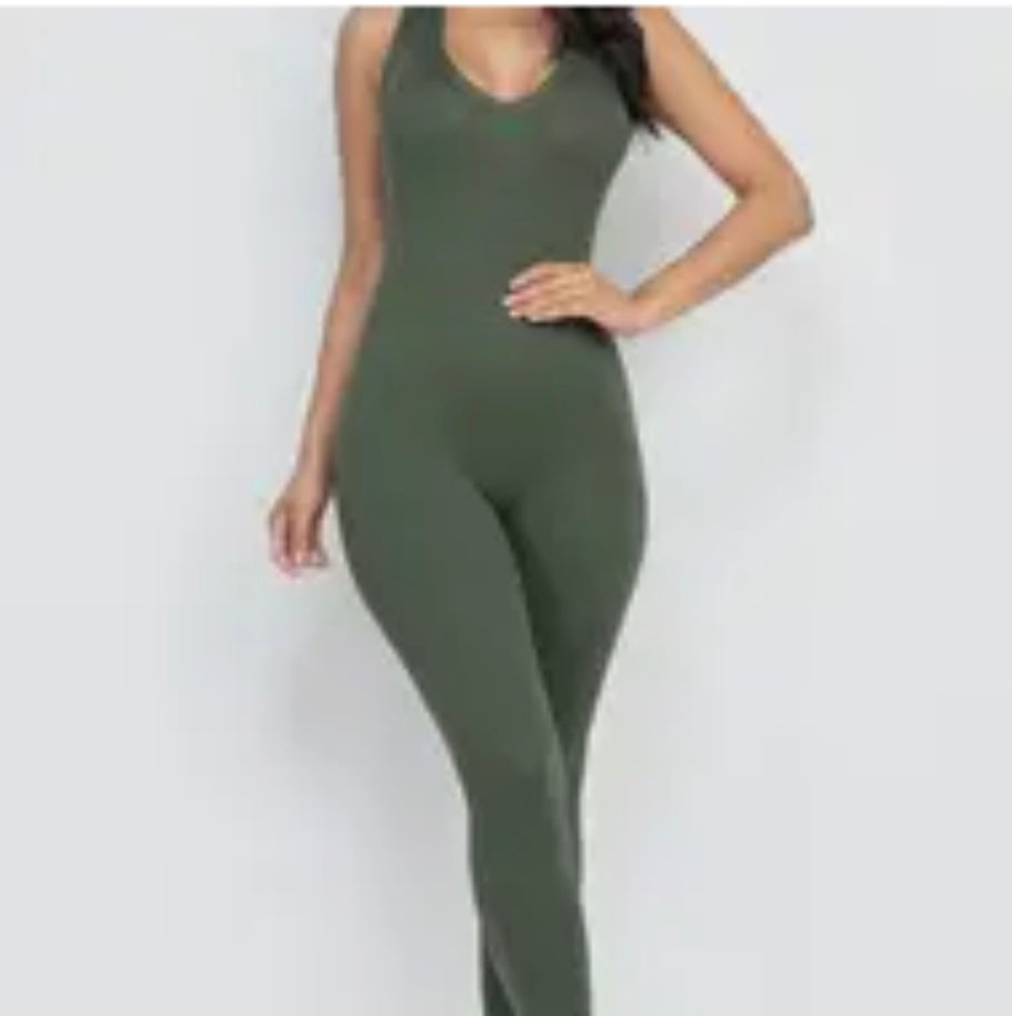 Green Jumpsuit