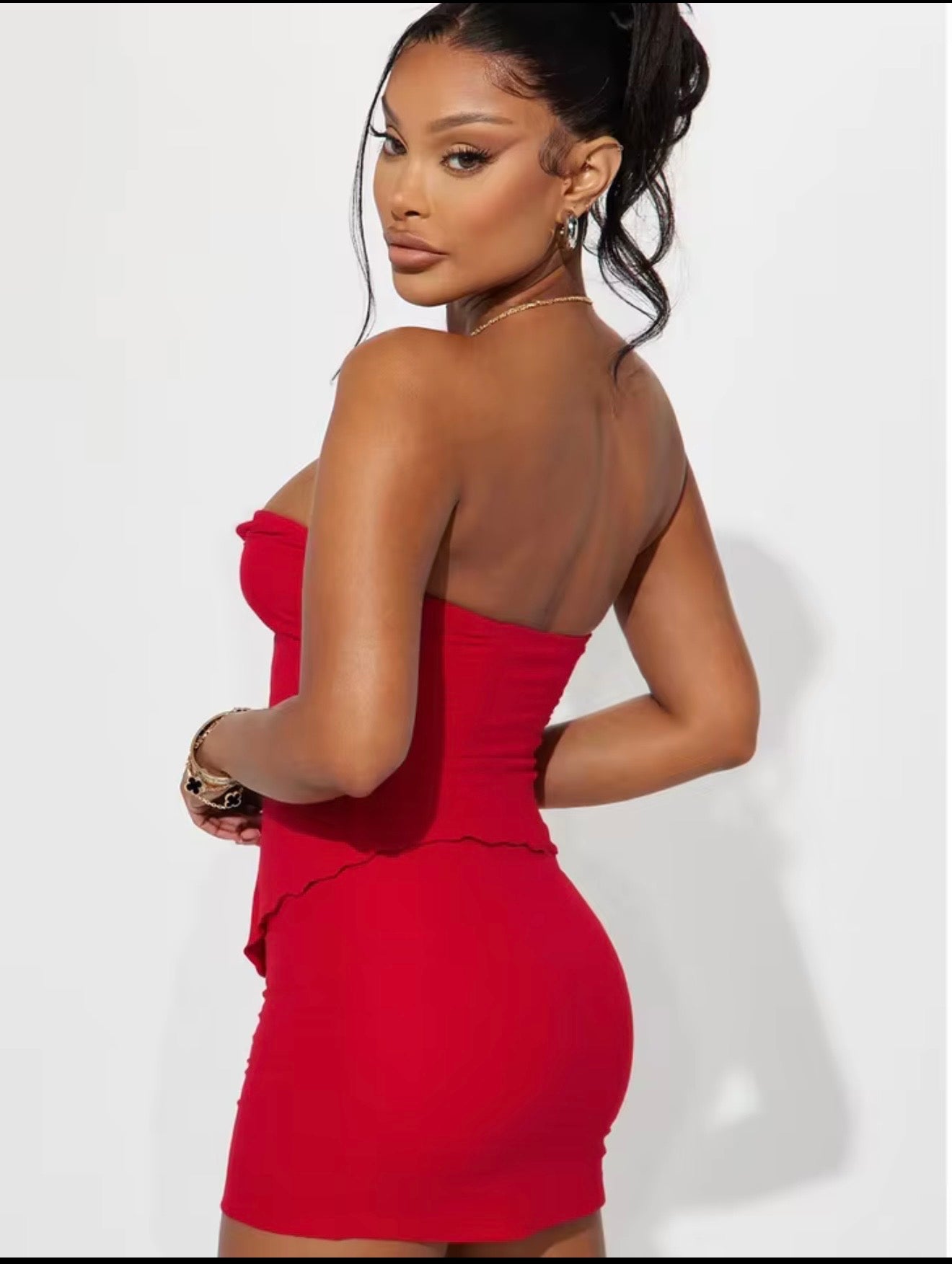 Scarlet Heat Cutout Two-Piece Set 🔥