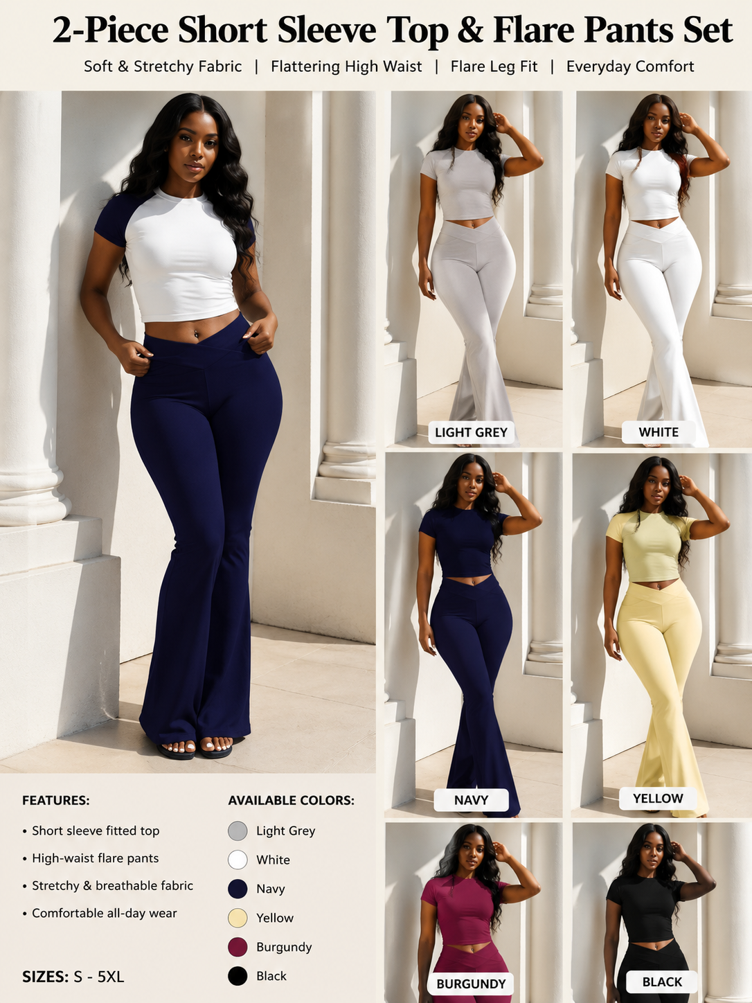Muse Flare Pants Set