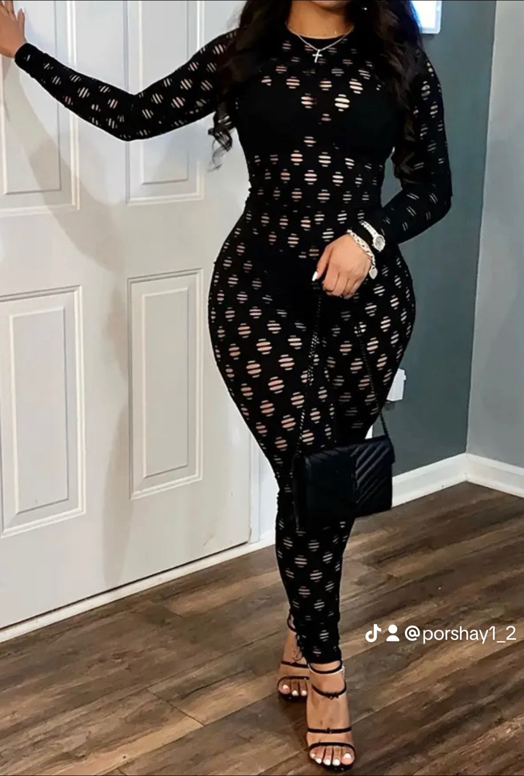 Mesh Sheer Jumpsuit