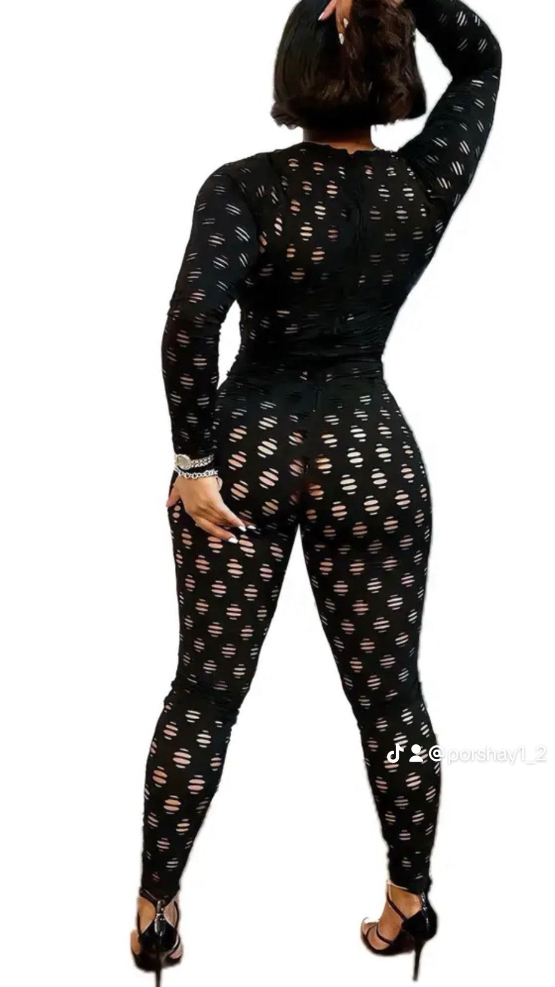 Mesh Sheer Jumpsuit